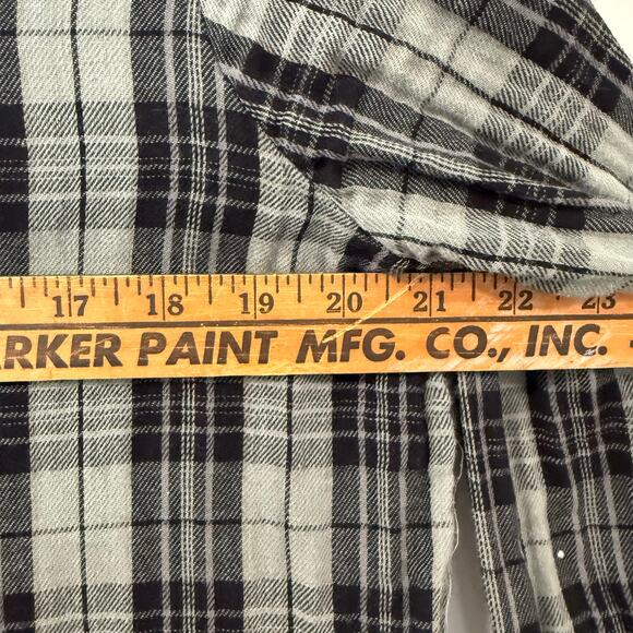 CP Shades Shirt Button Down 100% Cotton Blue Green Medium Lagenlook - Picture 7 of 10